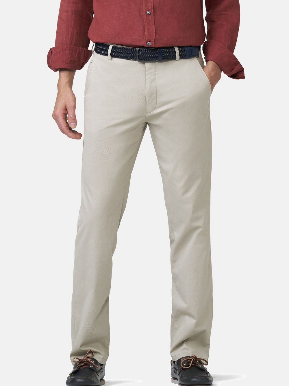 MEYER Hose Herren Baumwolle beige, 106