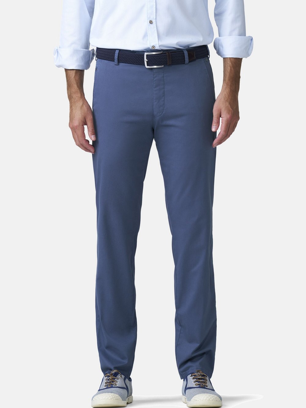 MEYER Hose Herren Baumwolle blau, 23