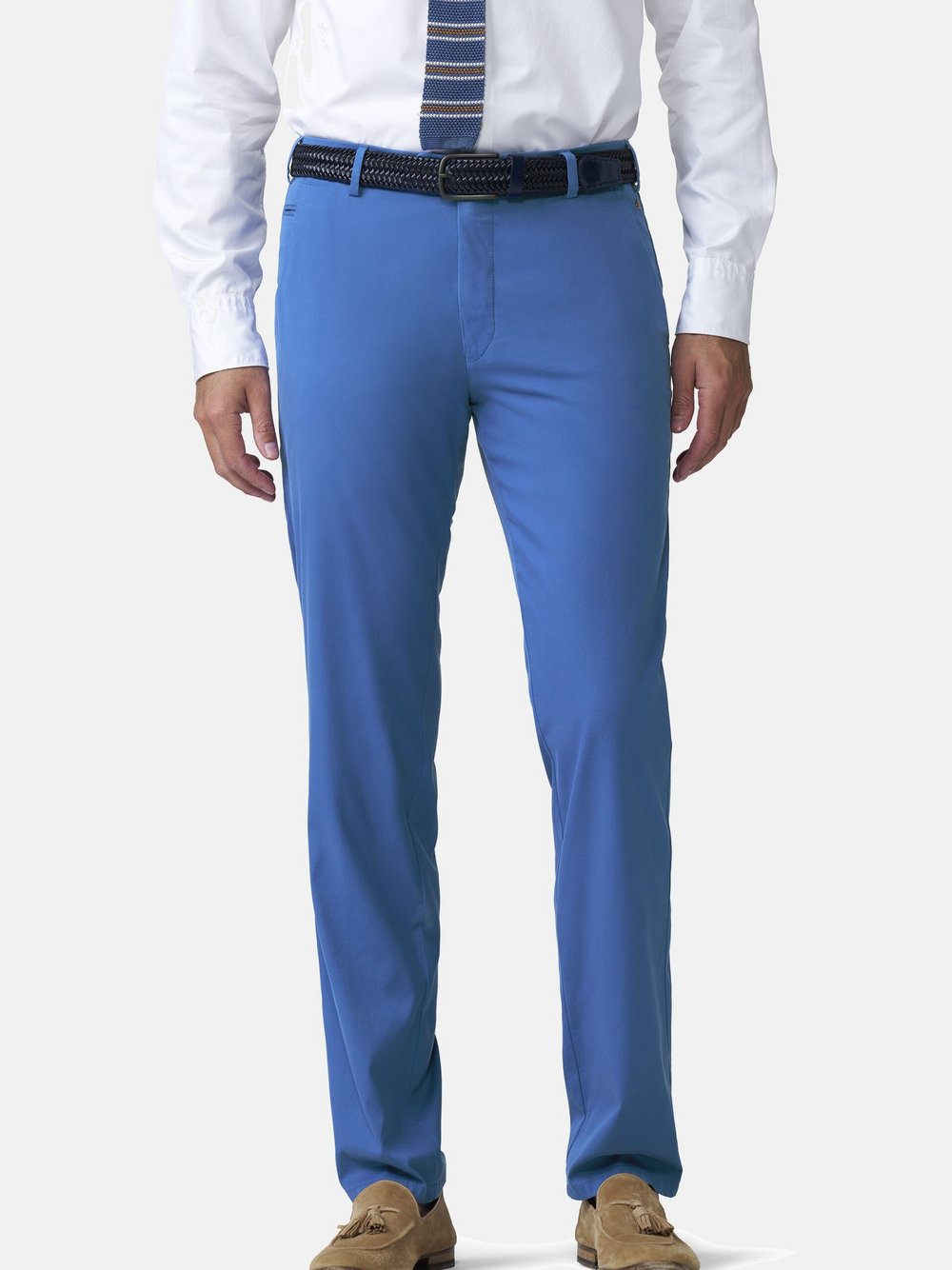 MEYER Hose Herren Baumwolle blau, 24