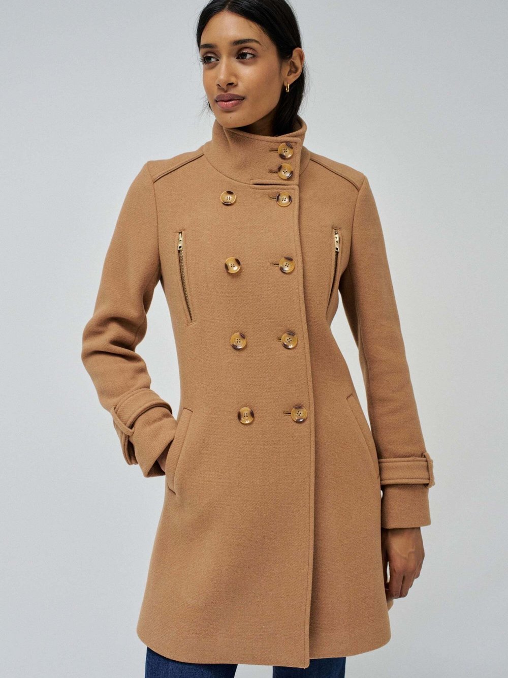 Salsa Jeans Jacken Damen Wolle beige, S