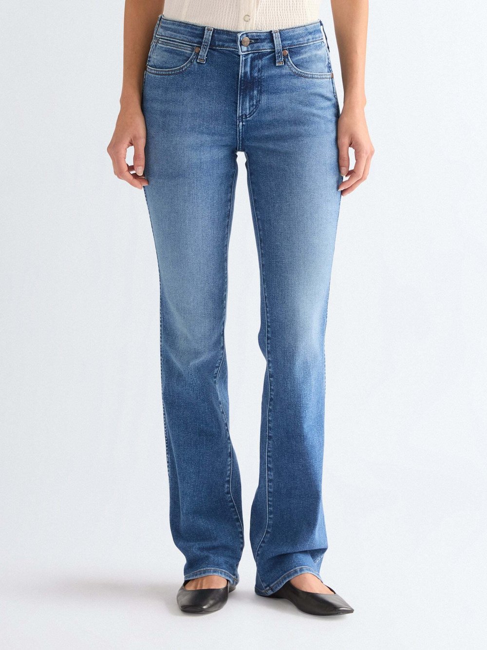 Thumbnail - Wrangler Jeans Damen blau, 28-32