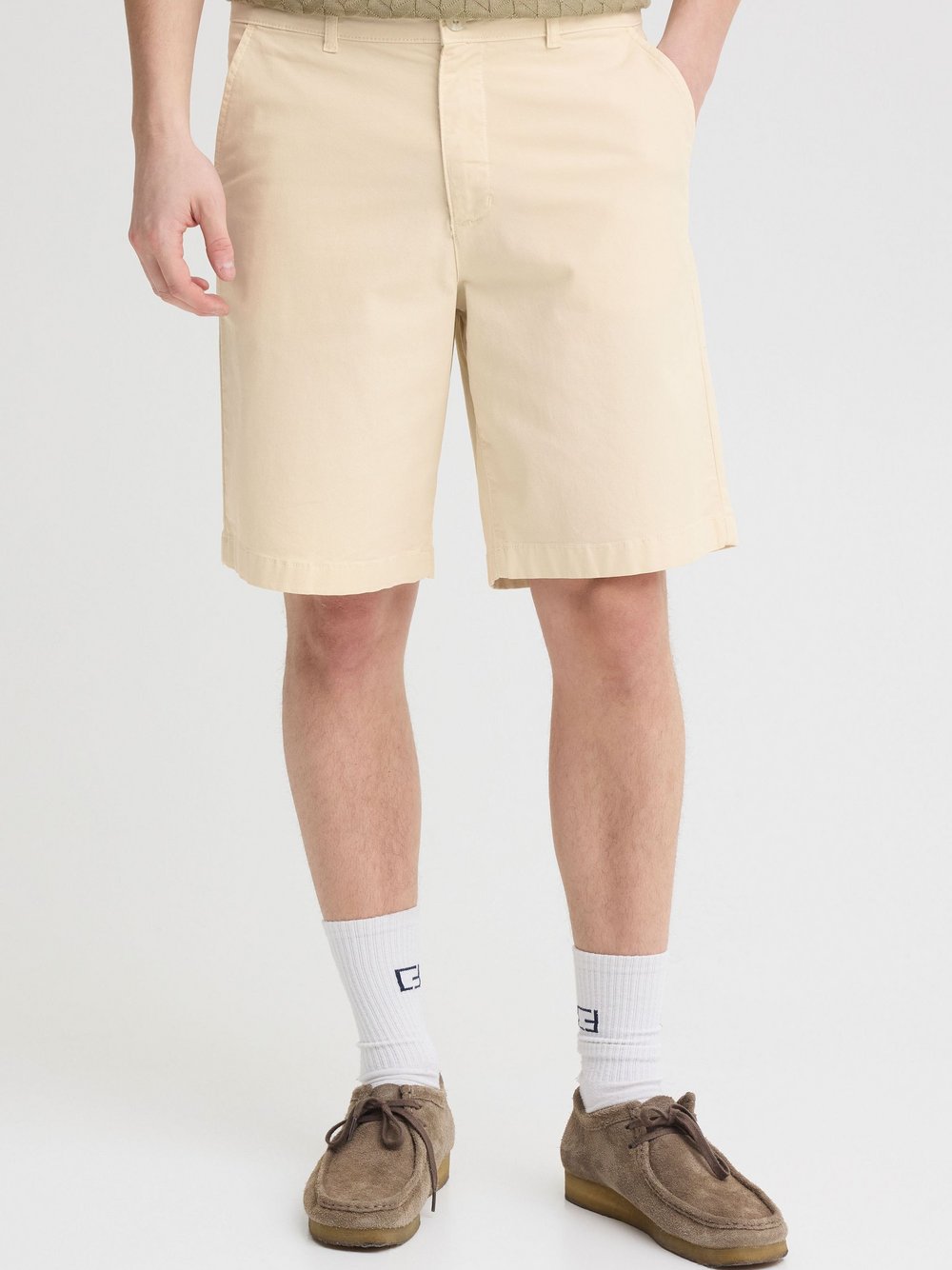 CASUAL FRIDAY Chinoshorts Herren Baumwolle beige, L