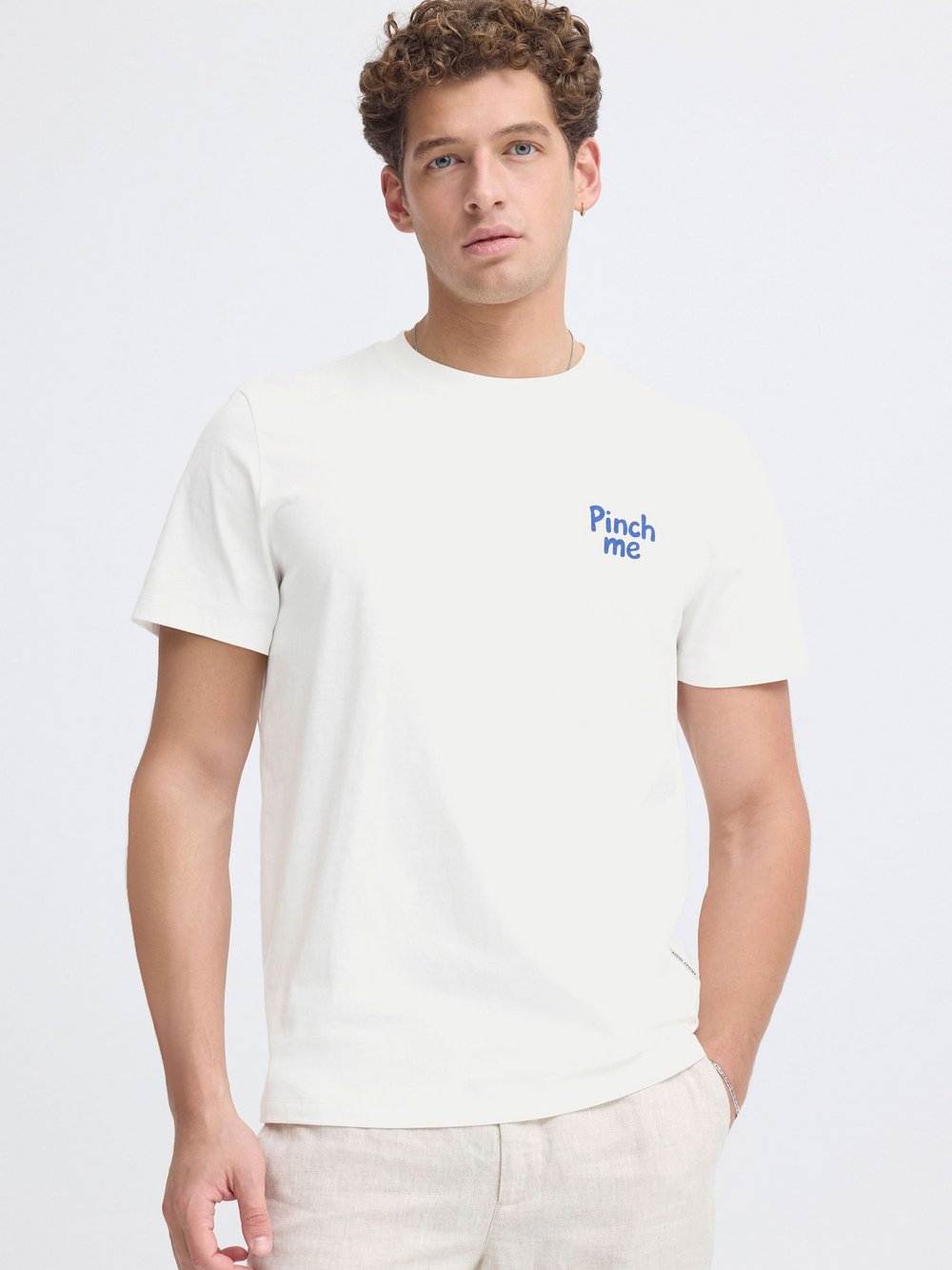 CASUAL FRIDAY Rundhalsshirt Herren Baumwolle mehrfarbig bedruckt, XXL