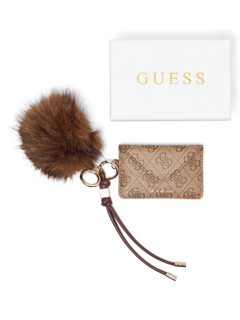 Guess Damen Beige Schlüsselanhänger Yvonne Keyring - Bild 2
