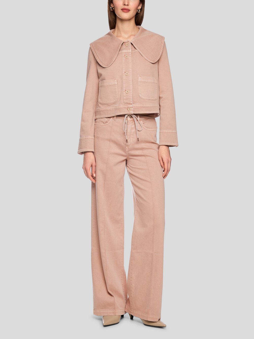 Thumbnail - Marc Cain Jacke Damen Baumwolle rosa, 40