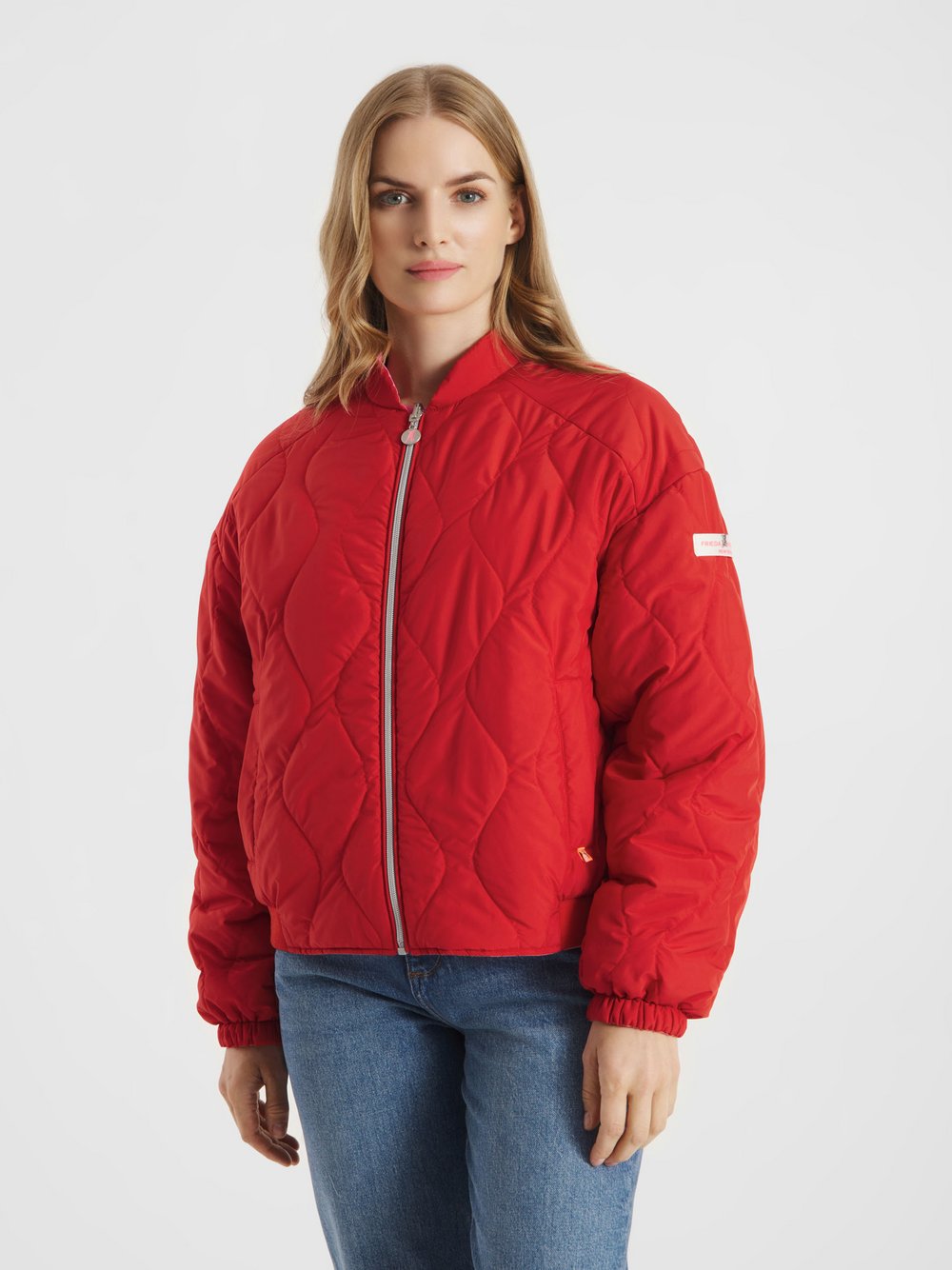 Thumbnail - Frieda & Freddies Blouson Damen rot, 44