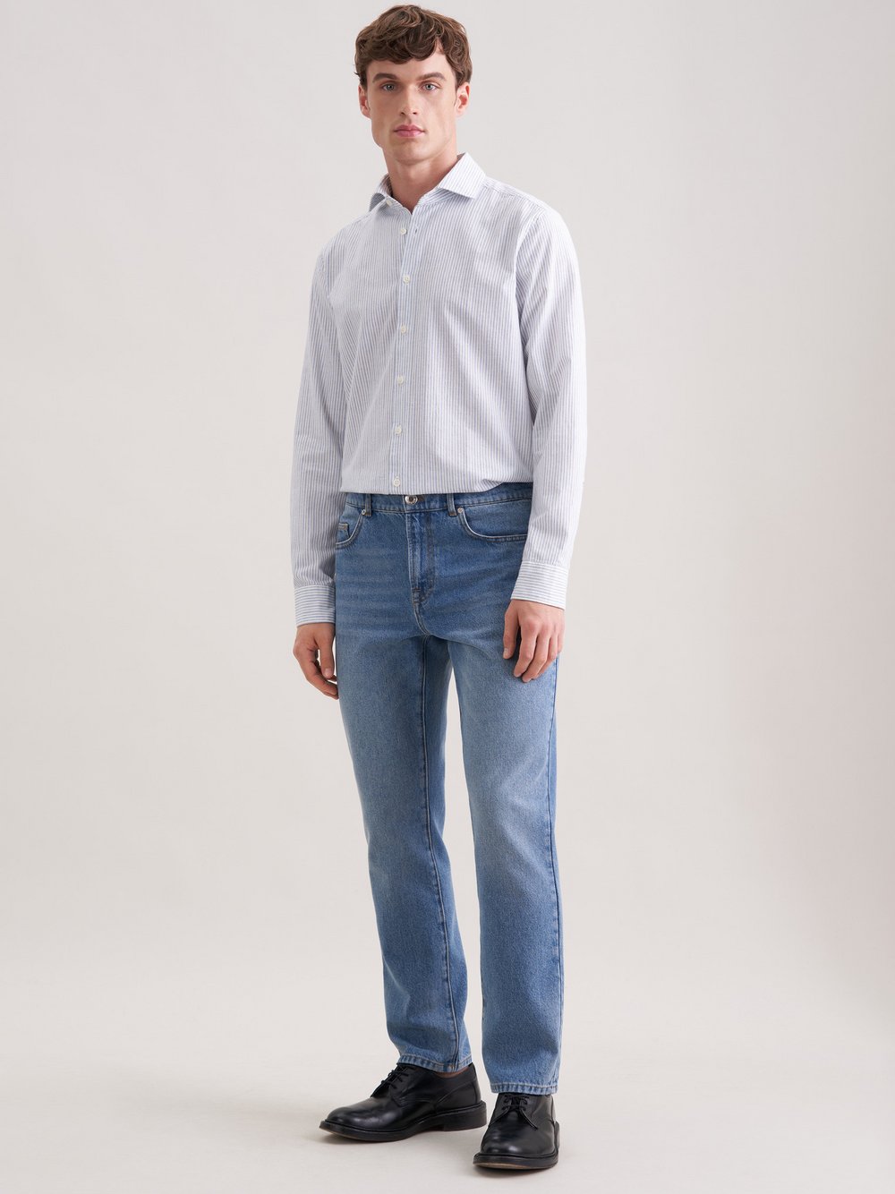 Thumbnail - Seidensticker 5-Pocket-Jeans Herren Baumwolle blau, 36-30