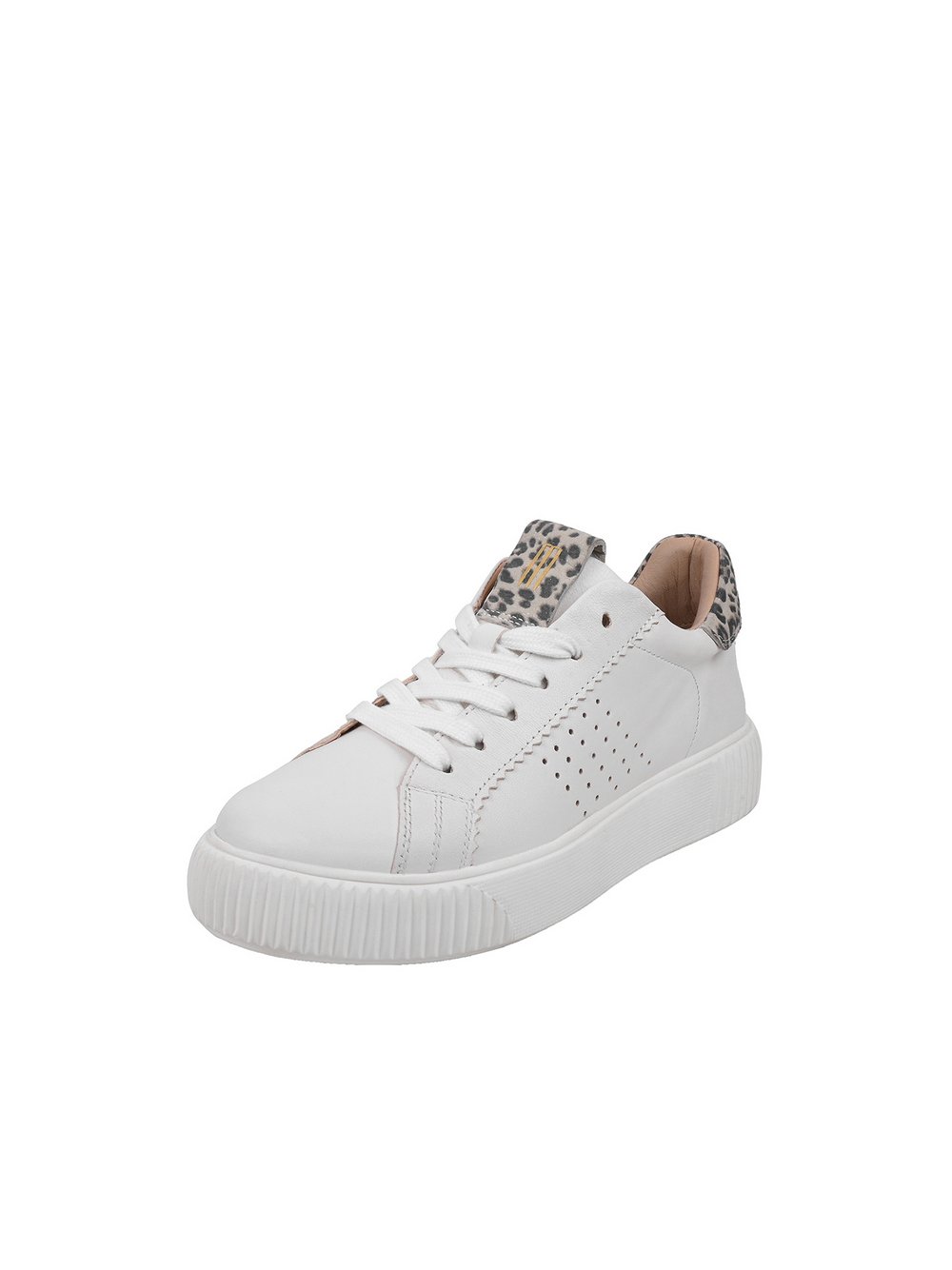 Crickit Sneaker Damen Leder weiß, 43