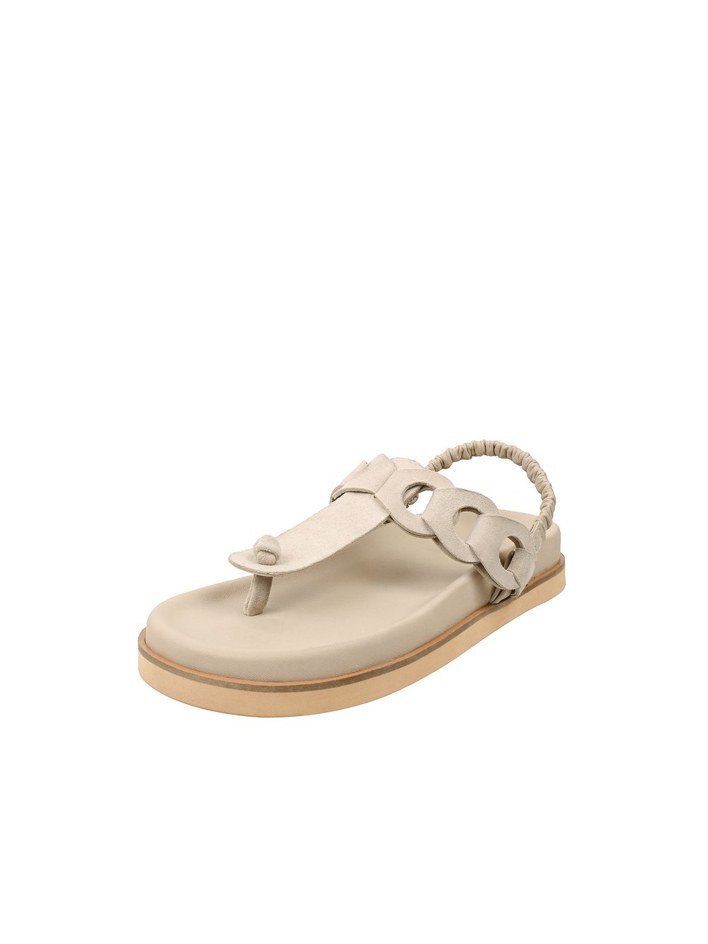 Thumbnail - Crickit Sandale Damen Leder beige, 42