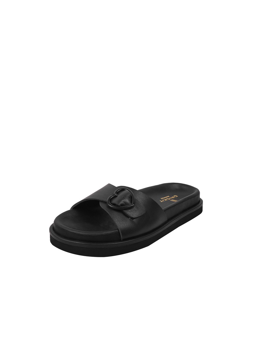 Thumbnail - Crickit Pantoletten Damen Leder schwarz, 40