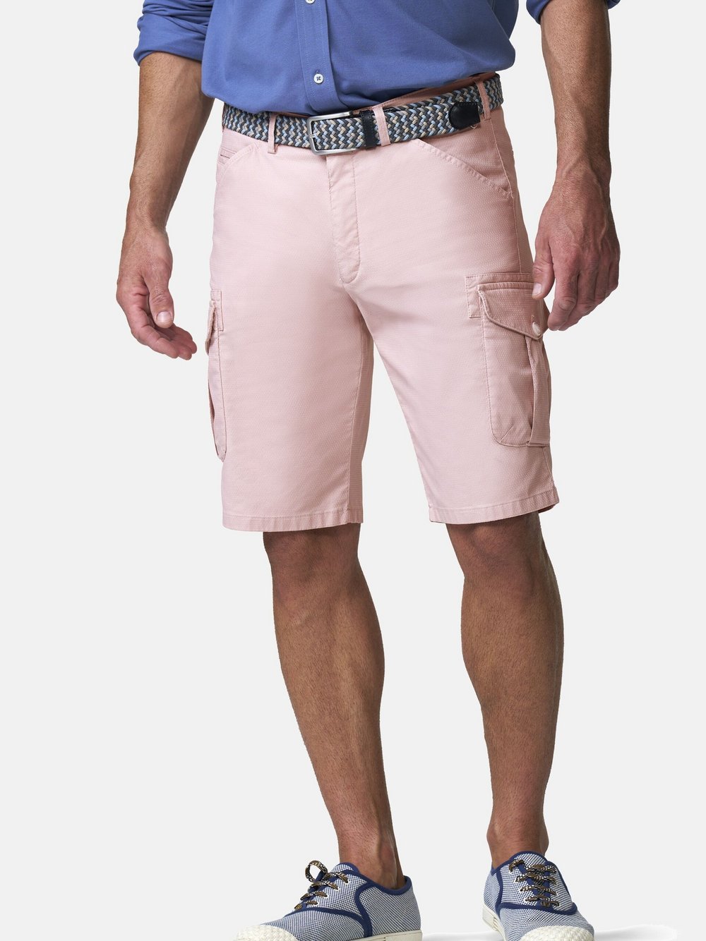 MEYER Bermudas Herren Baumwolle rosa, 23