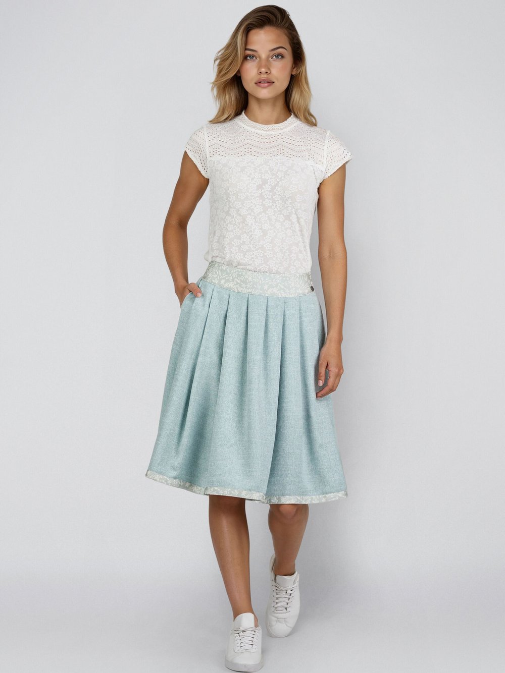 Thumbnail - Spieth & Wenksy Trachtenrock Damen grün, 40