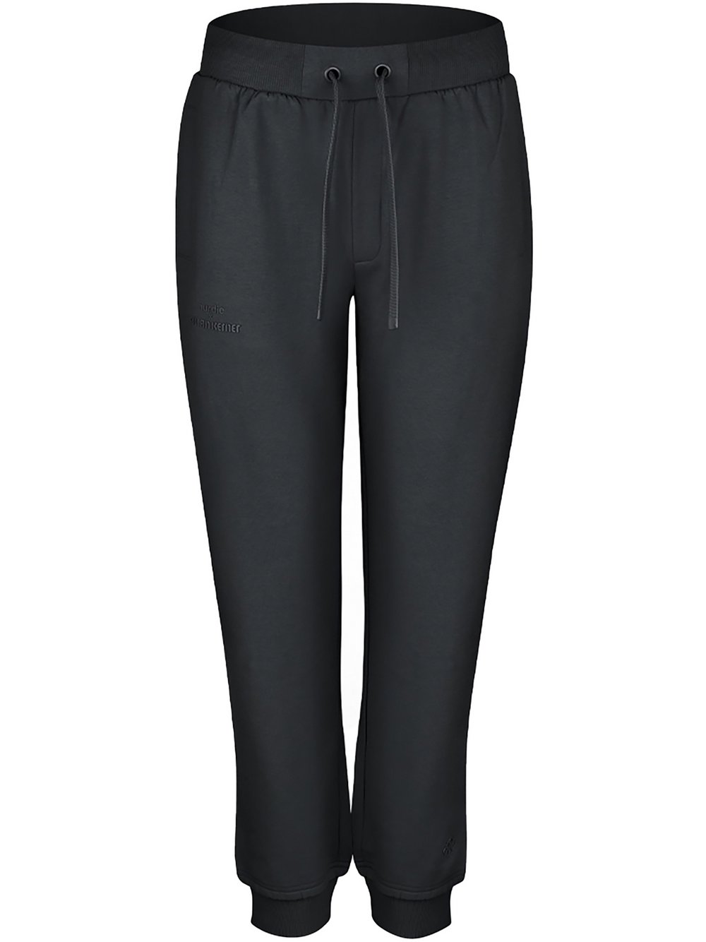 nurdie Jogger Pants  Damen Jersey schwarz, 40-42