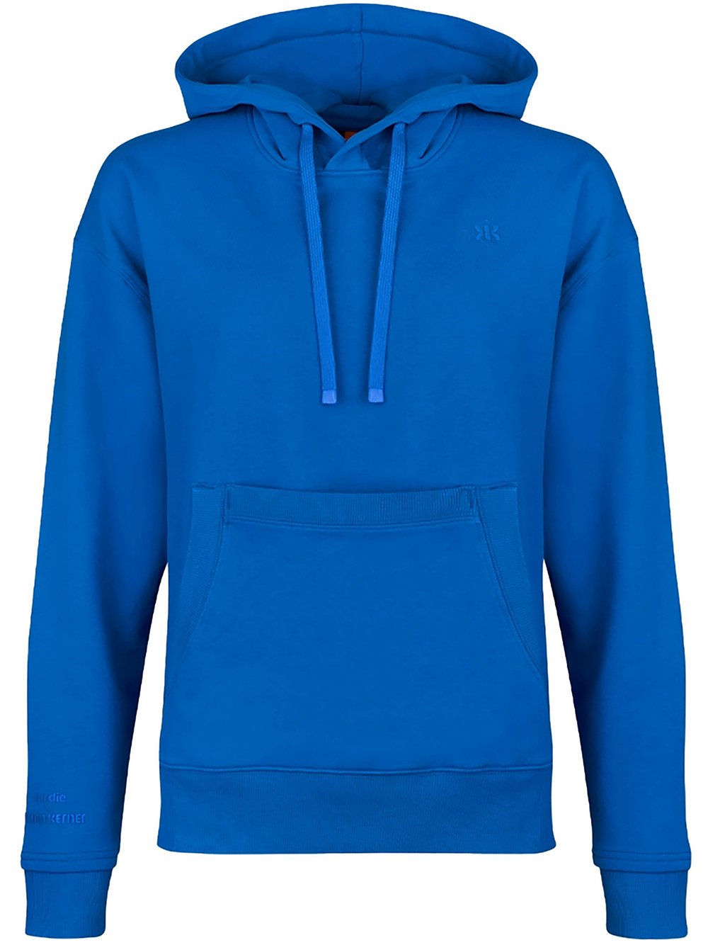 nurdie Kapuzenpullover  Damen Jersey blau, 44-46