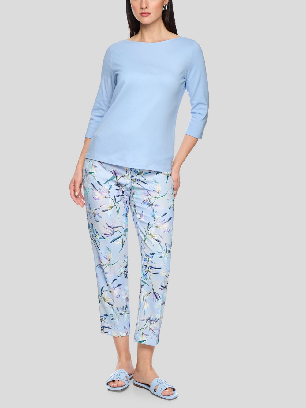 Marc Cain Shirt Damen Baumwolle blau, 46