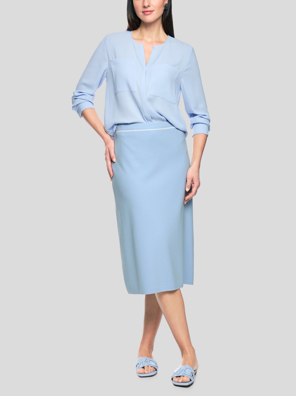 Thumbnail - Marc Cain Rock Damen Viskose blau, 40