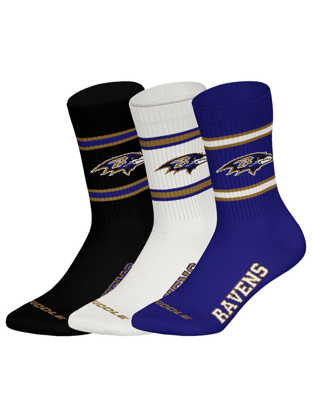 NFL Freizeitsocken Damen Jersey mehrfarbig bedruckt, 39-42