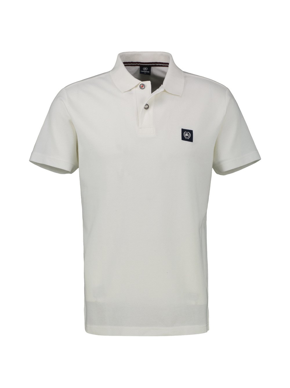 LERROS Poloshirt Herren Baumwolle weiß, L