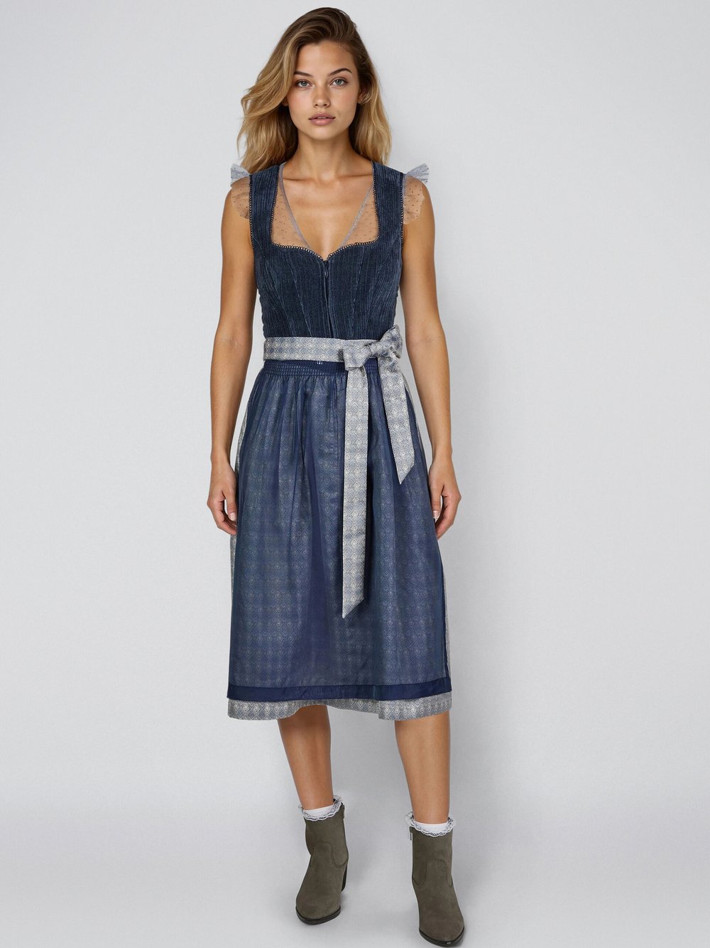 Thumbnail - Spieth & Wenksy Dirndl Damen blau, 36