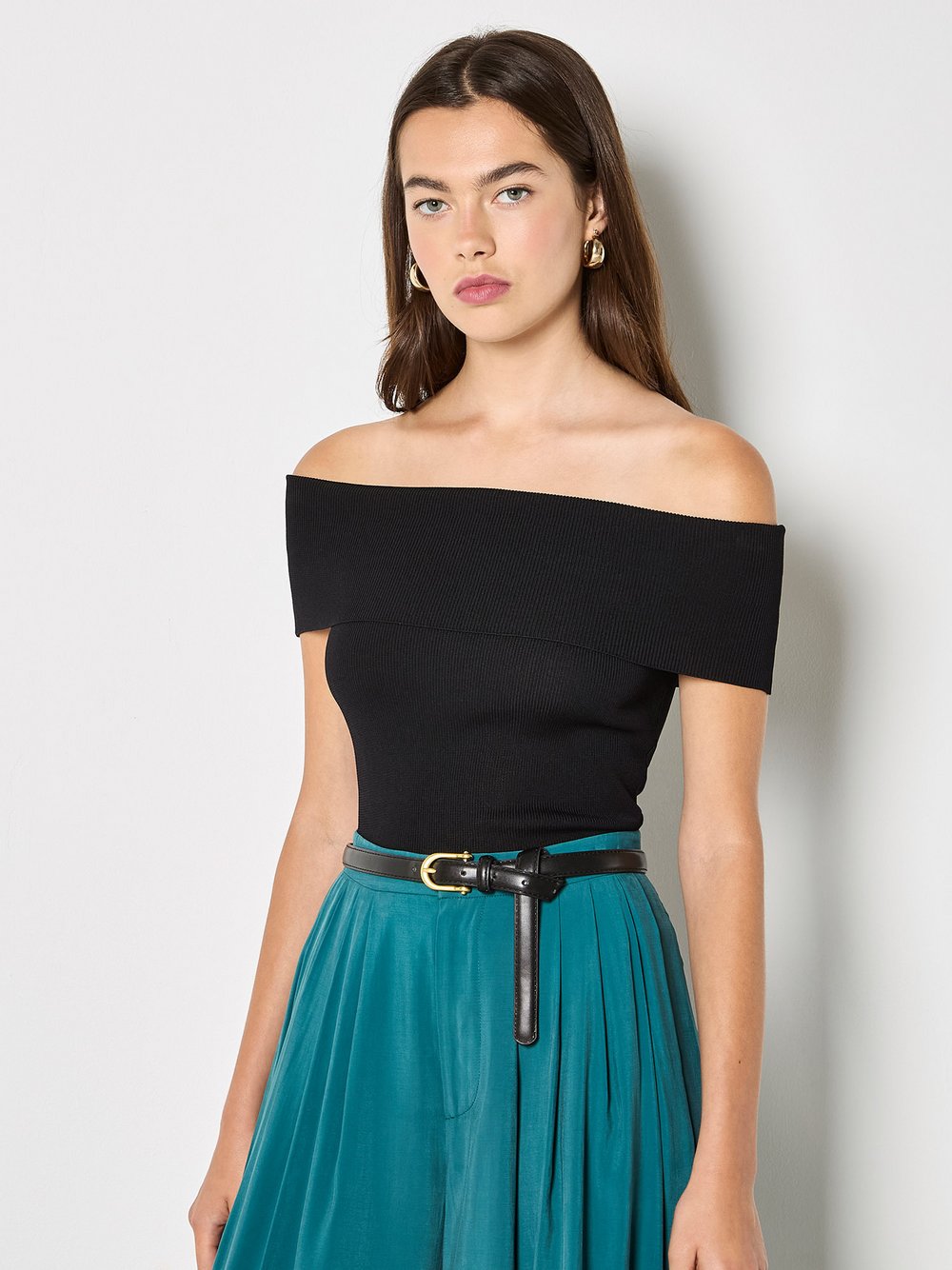 Thumbnail - Apricot Top Damen schwarz, 38