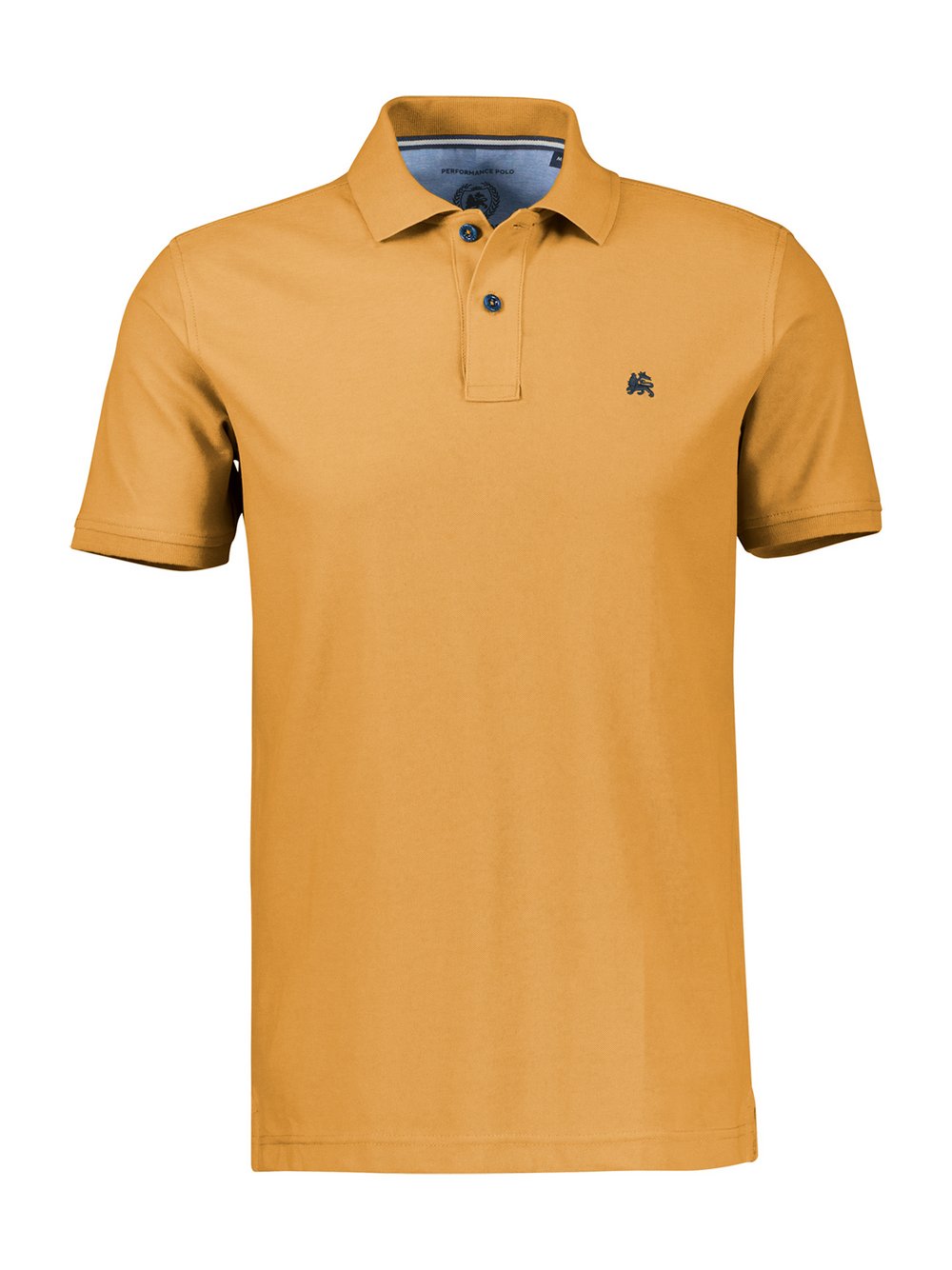 LERROS Poloshirt Herren Baumwolle orange, XXXL
