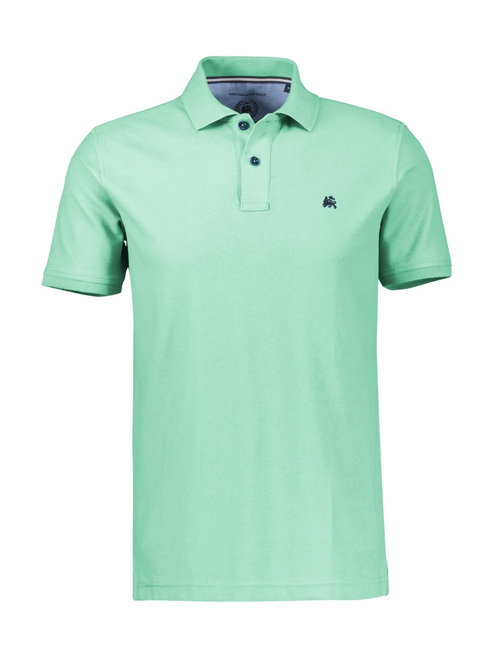 LERROS Poloshirt Herren Baumwolle grün, L
