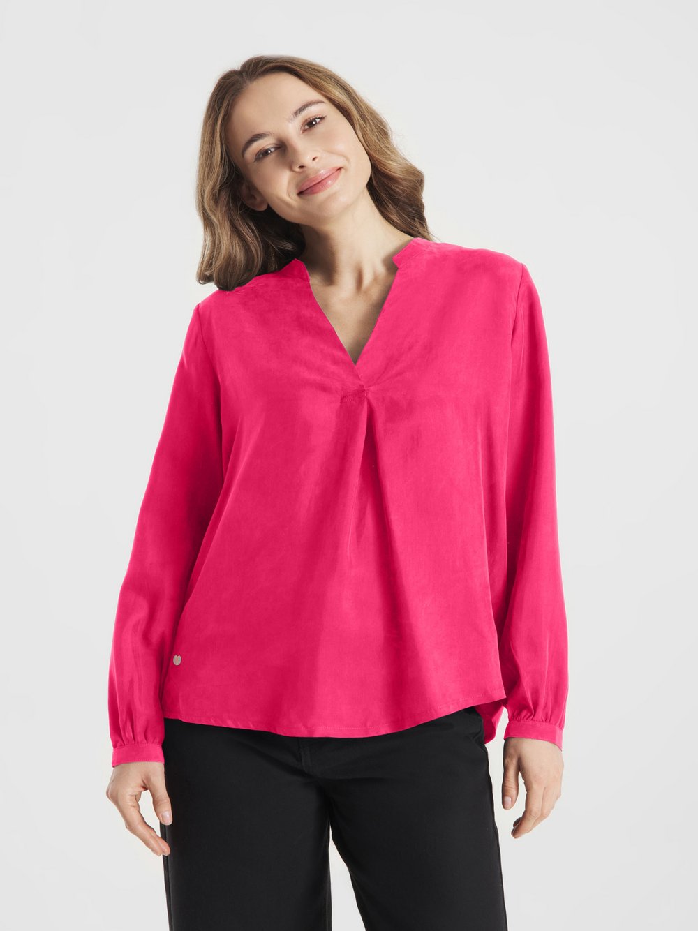 Thumbnail - Frieda & Freddies Bluse Damen pink, 42