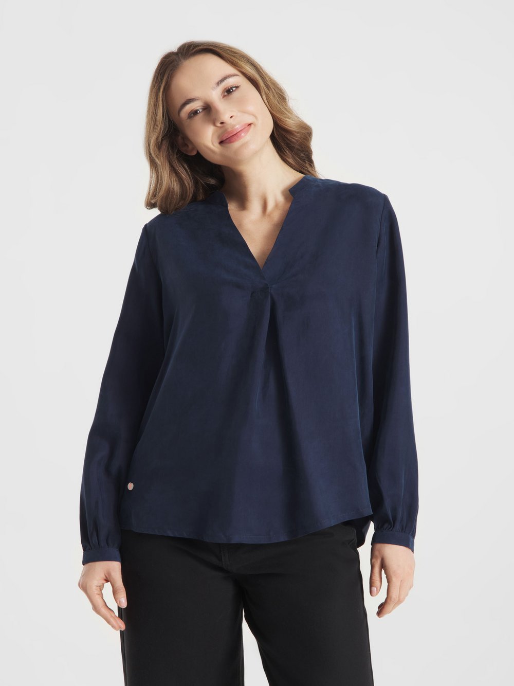 Frieda & Freddies Bluse Damen blau, 34