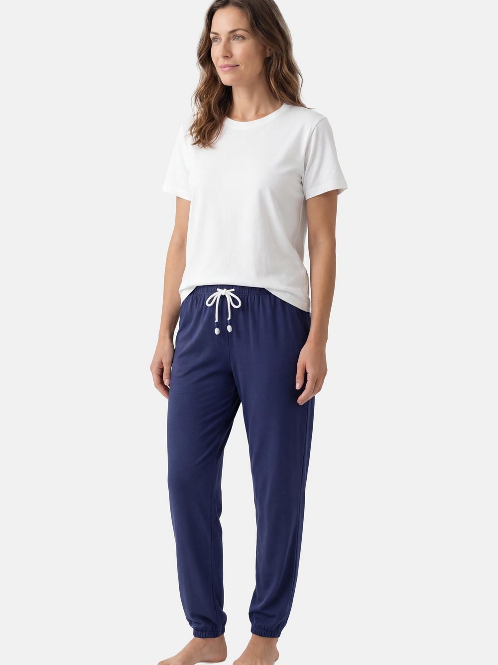 Thumbnail - Mey Schlafanzug Damen Baumwolle blau, L