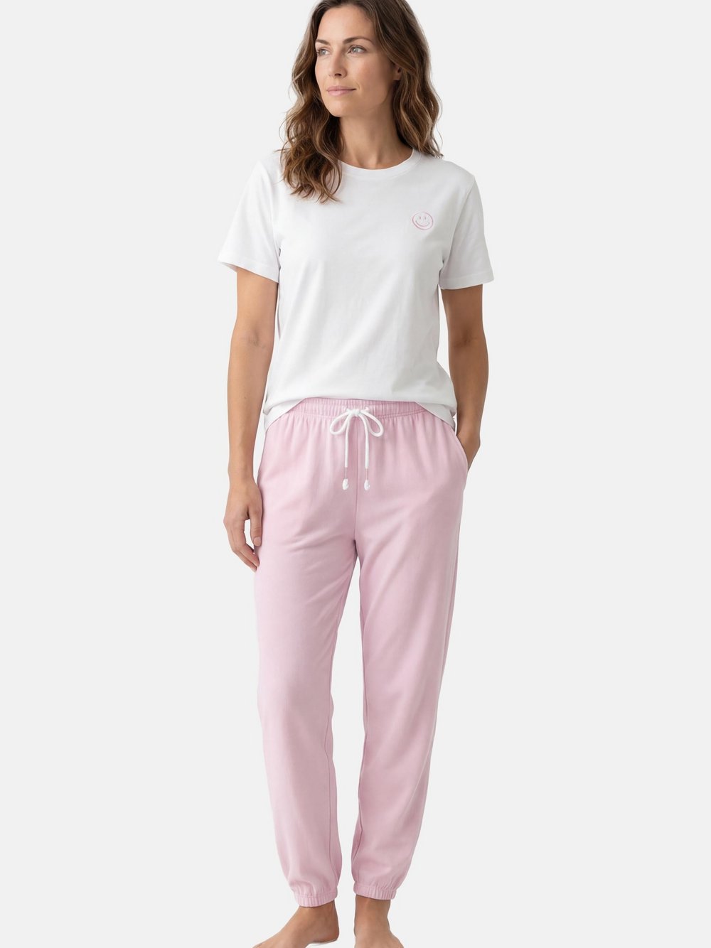 Thumbnail - Mey Schlafanzug Damen Baumwolle rosa, L