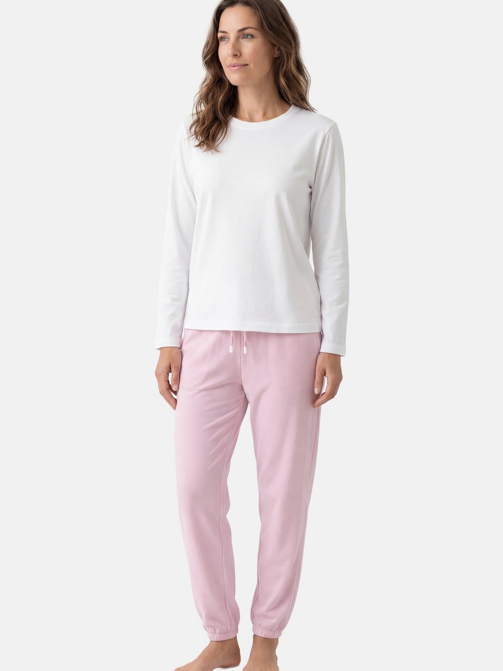 Thumbnail - Mey Schlafanzug Damen Baumwolle rosa, M