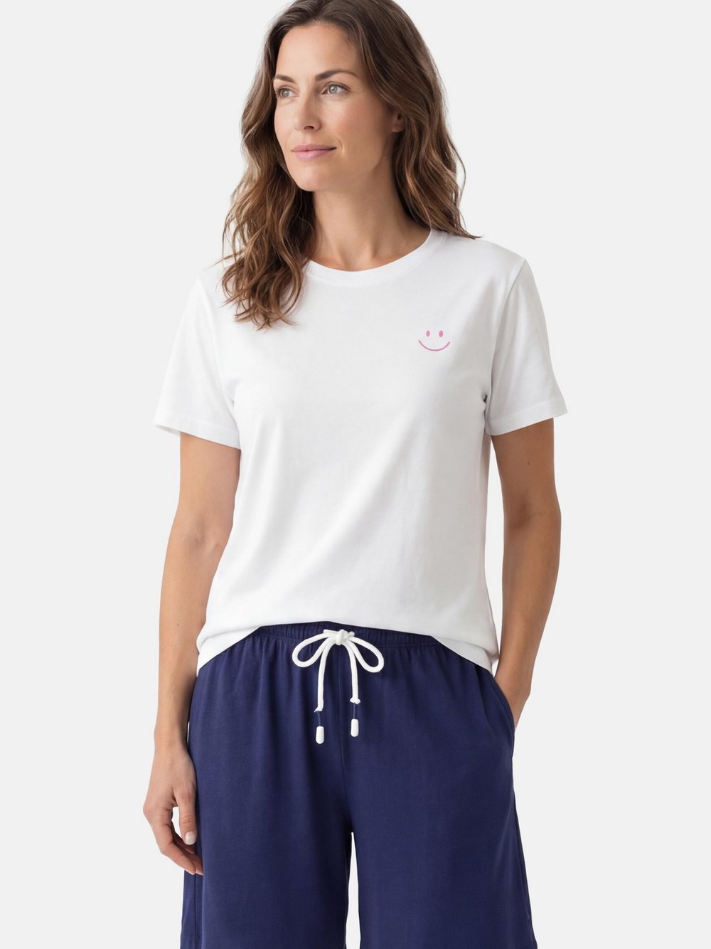 Mey Schlafanzug Damen Baumwolle blau, L