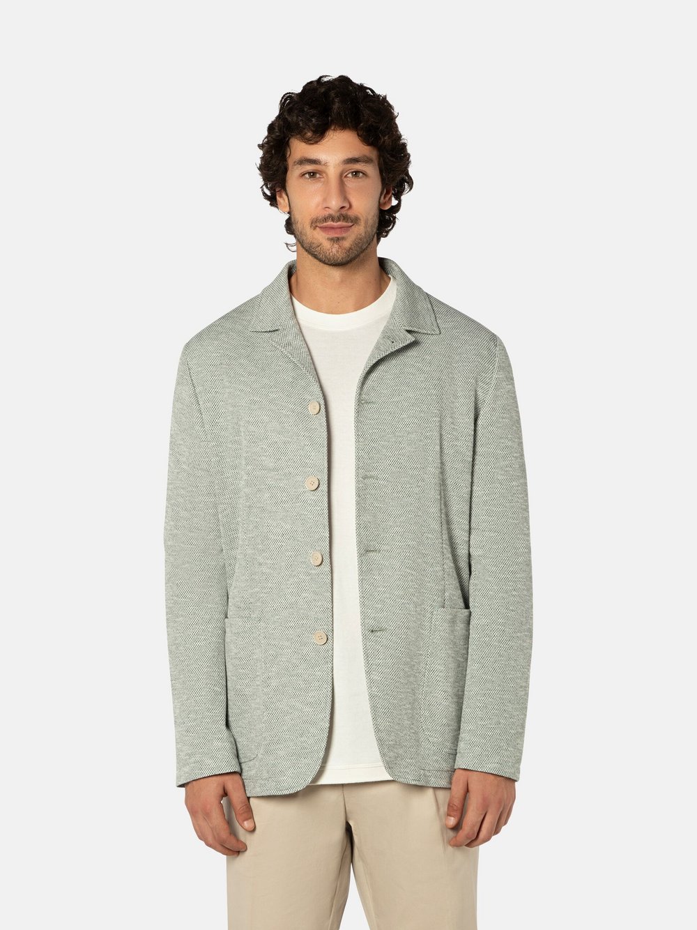 Benvenuto Sakko Herren Modern Fit grün, 48