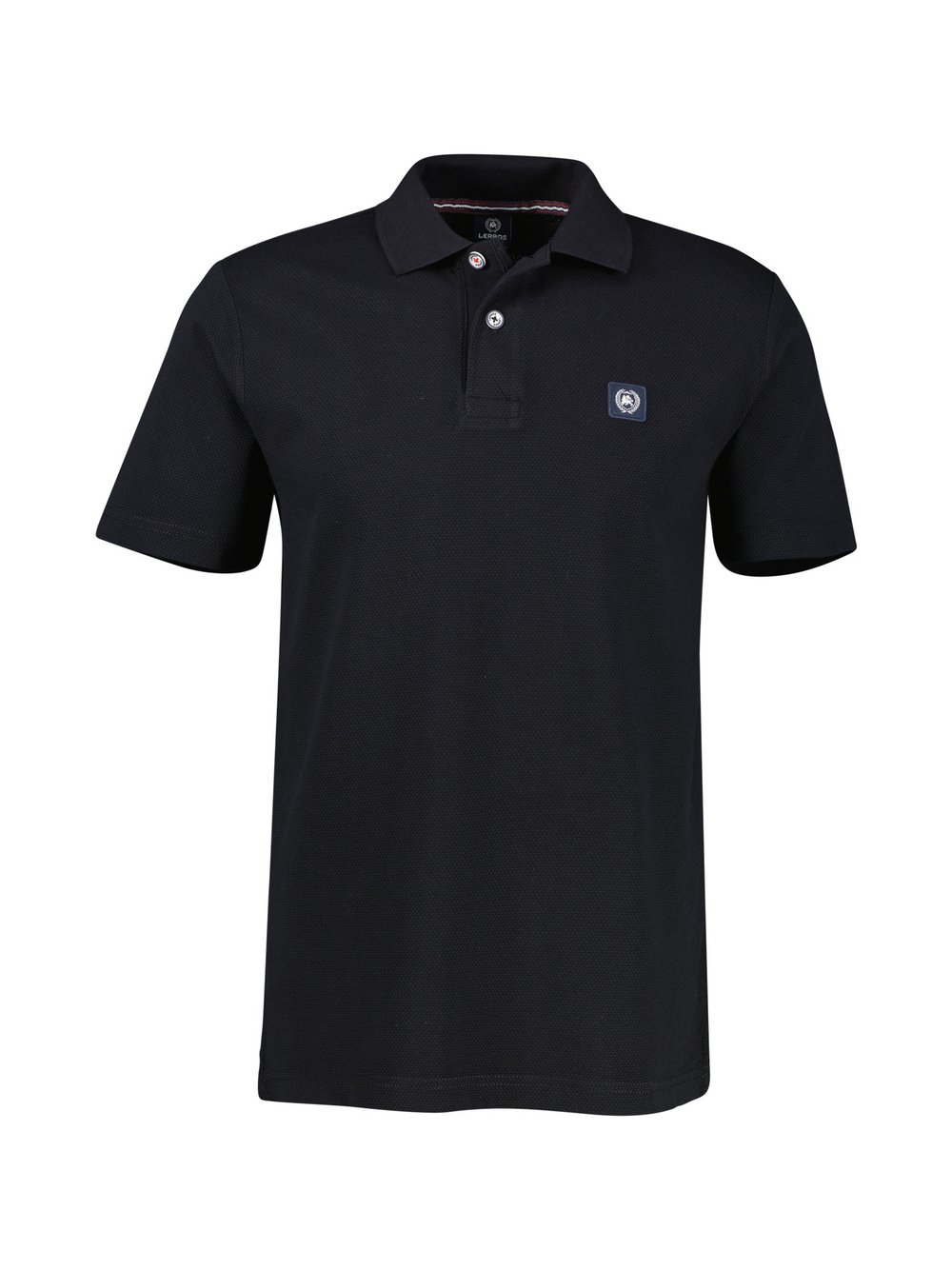 LERROS Poloshirt Herren Baumwolle schwarz, XXXL