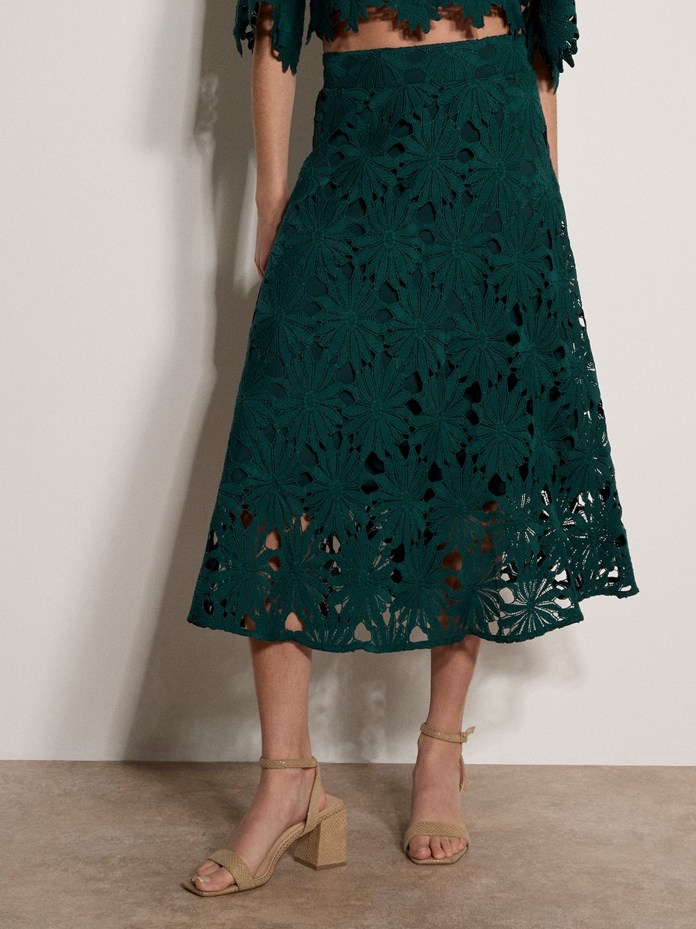 Apricot Rock Damen grün gemustert, 42