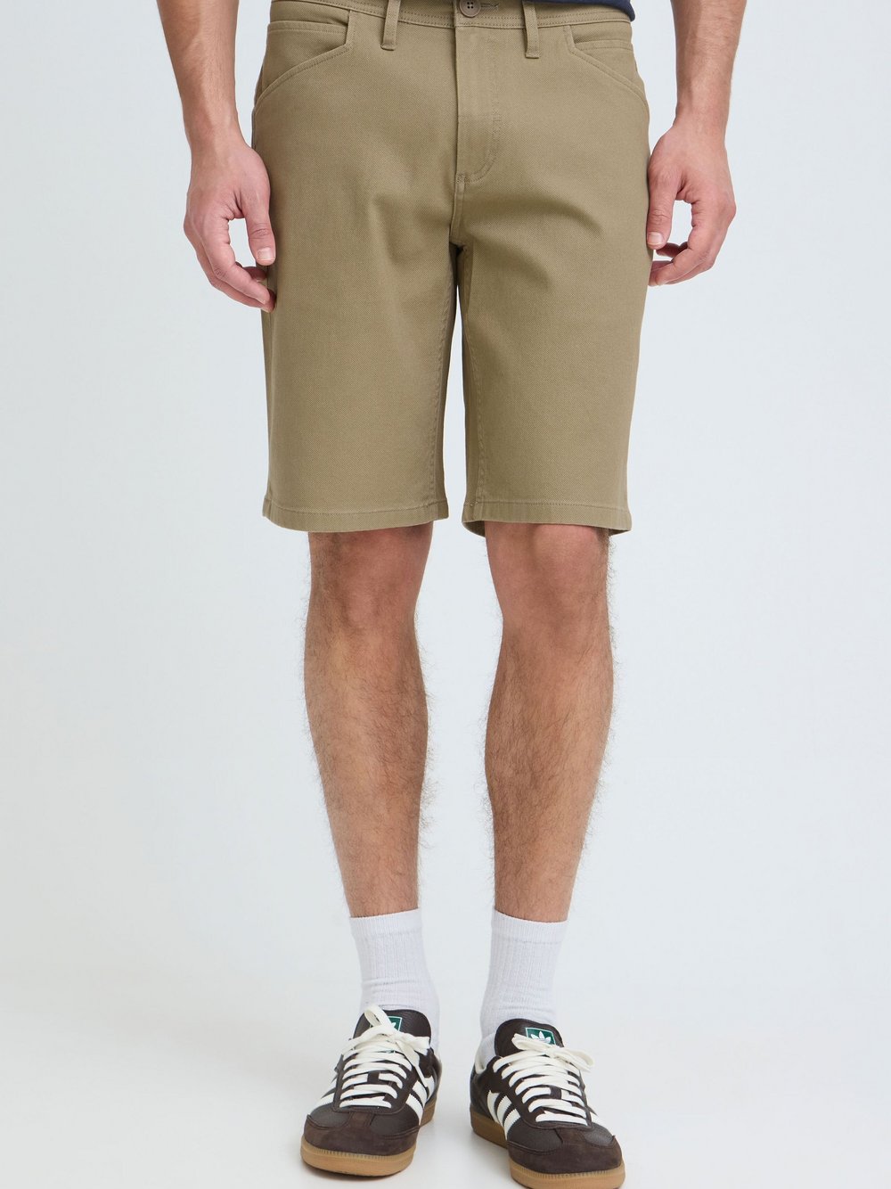 VAN GRAAF Blend Herren Beige Chinoshorts Baumwolle Extra Groß
