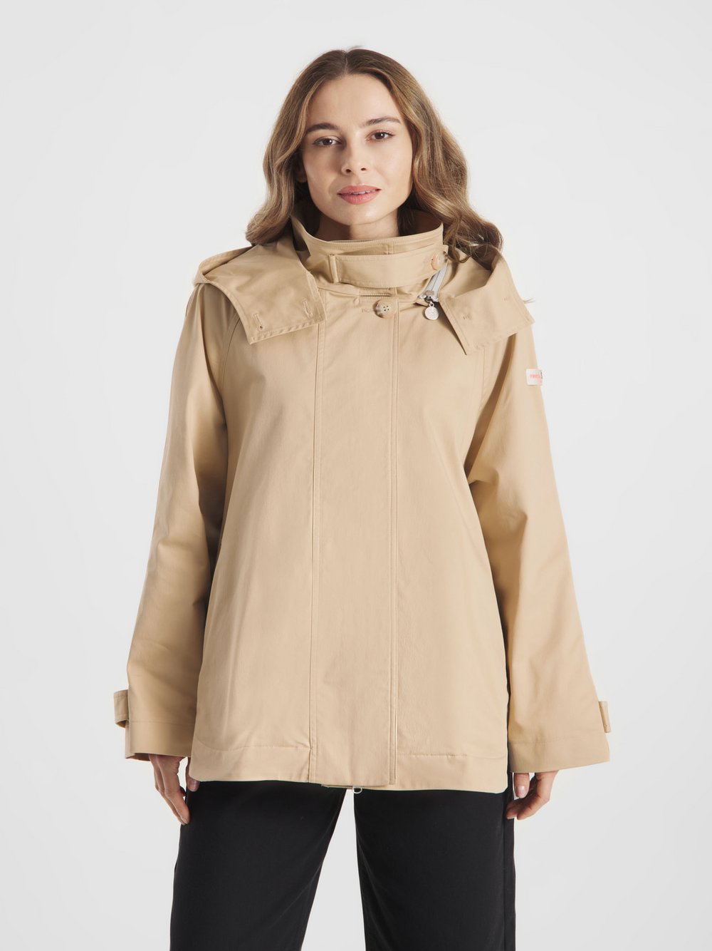 Frieda & Freddies Jacke Damen Baumwolle beige, 44