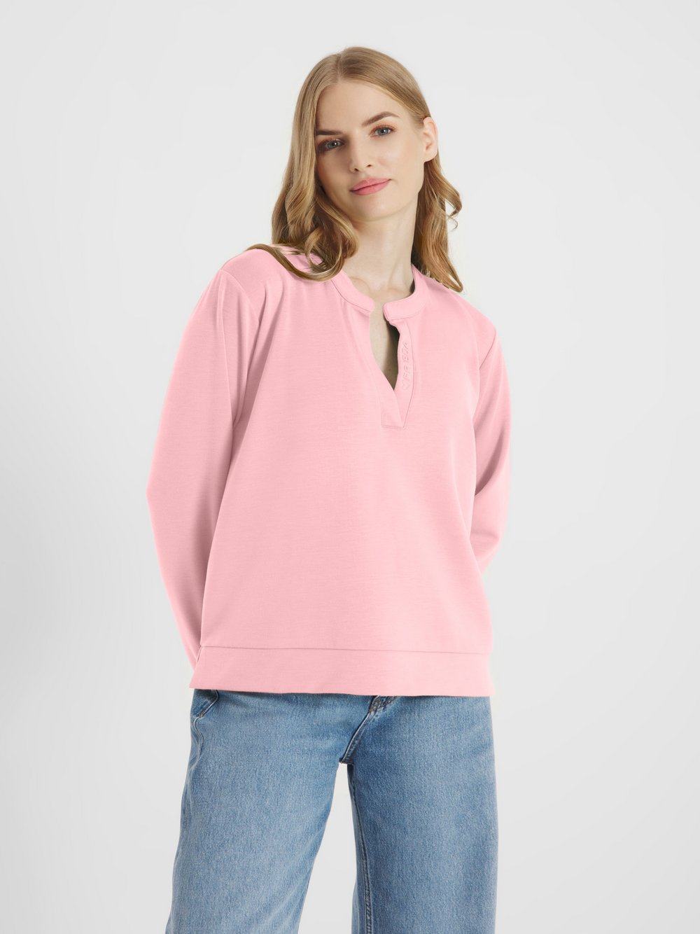 Thumbnail - Frieda & Freddies Sweatshirt Damen Modal rosa, 38