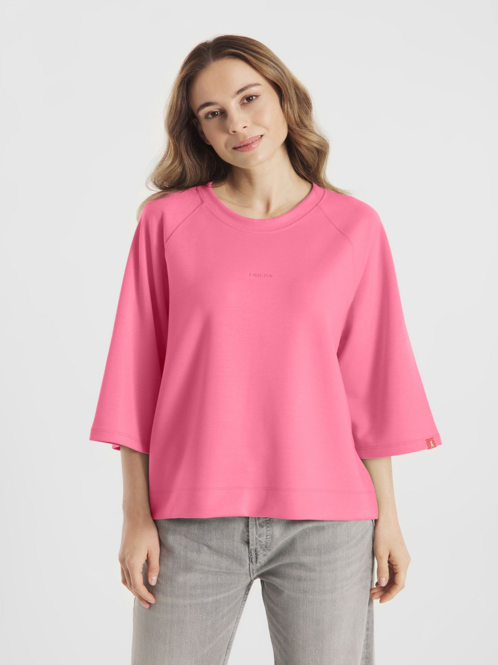 Frieda & Freddies Sweatshirt Damen Modal pink, 38