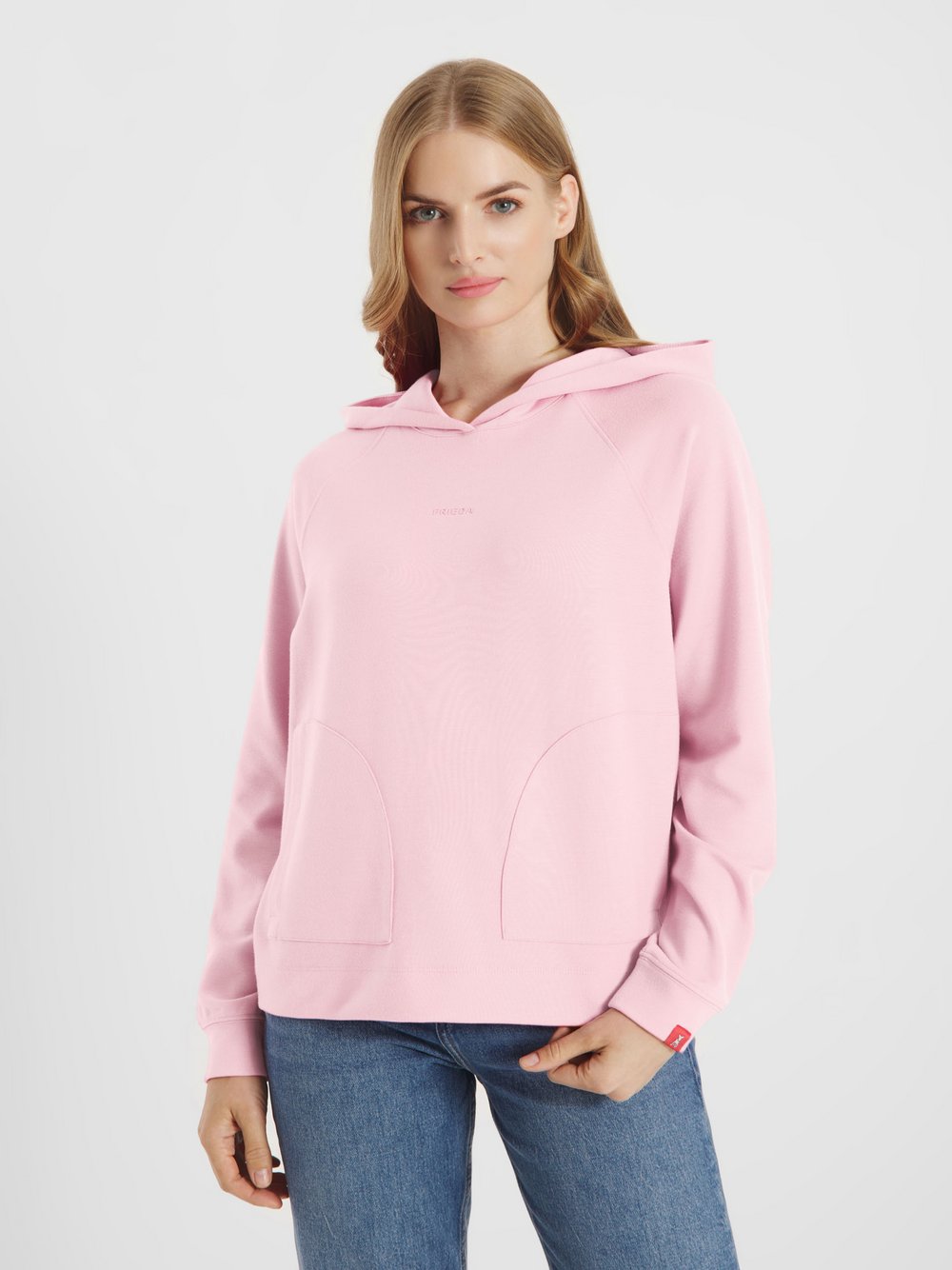 Thumbnail - Frieda & Freddies Kapuzenpullover Damen Modal rosa, 42