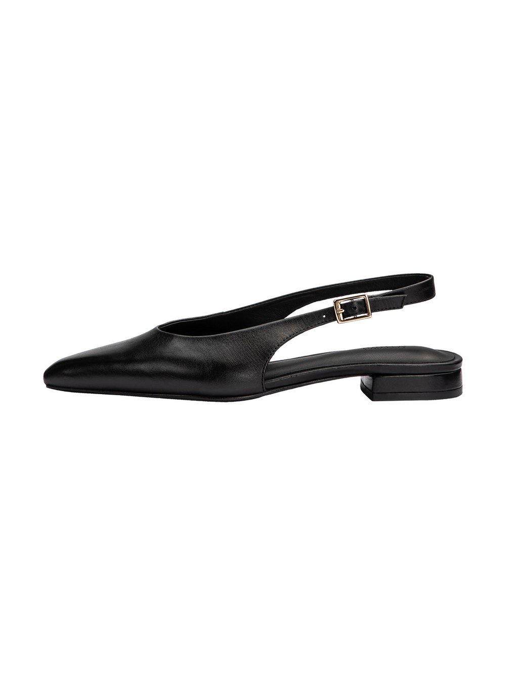 Lloyd Slingback-Ballerina Damen Leder schwarz, 4.5