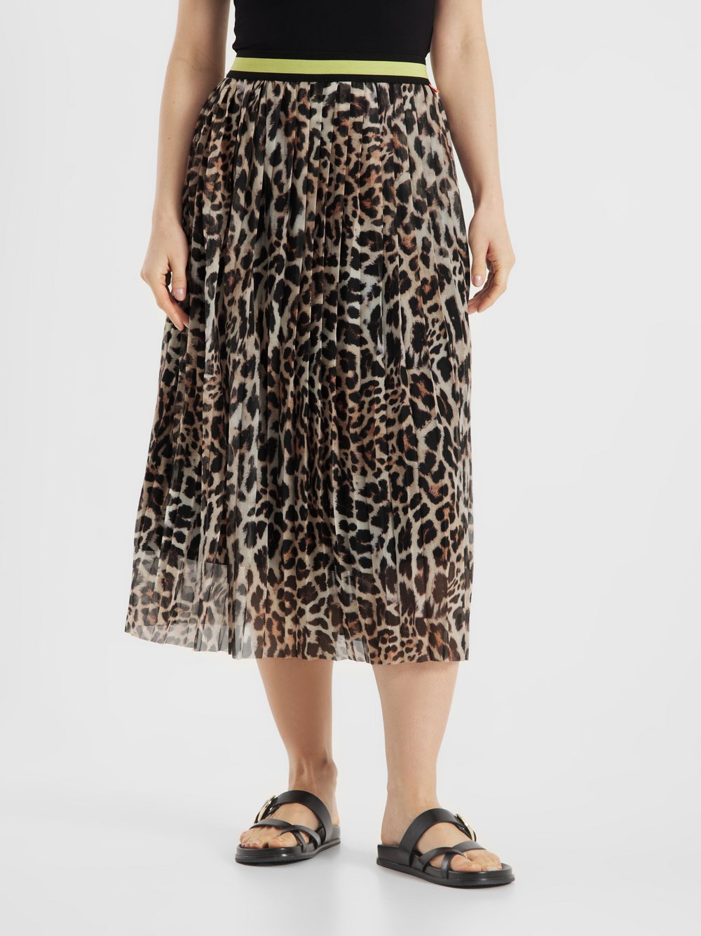 Thumbnail - Frieda & Freddies Rock Damen braun gemustert, 36