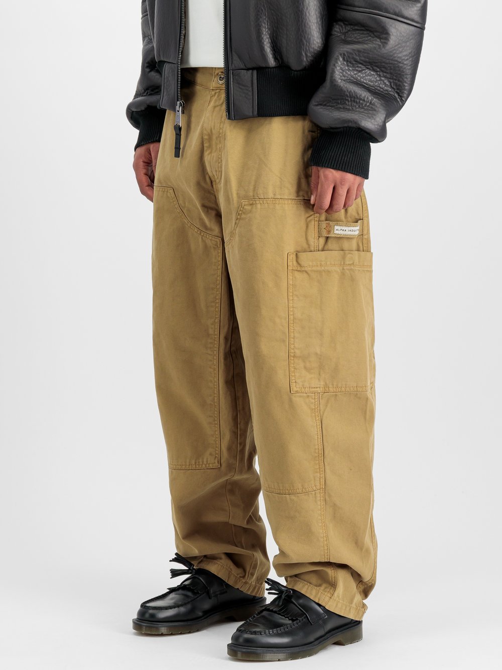 Alpha Industries Hose Herren Baumwolle braun, 34