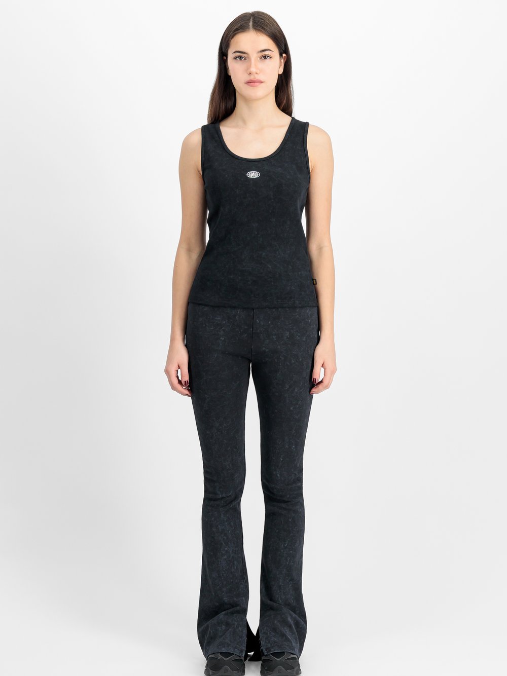 Alpha Industries Damen Damen Baumwolle schwarz, M