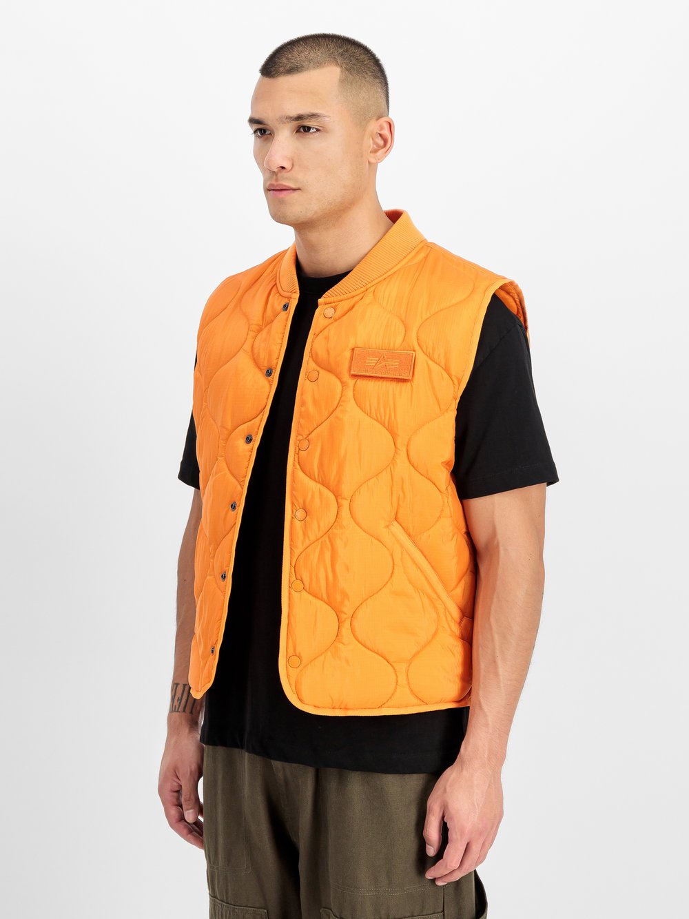Alpha Industries Weste Herren orange, XXL