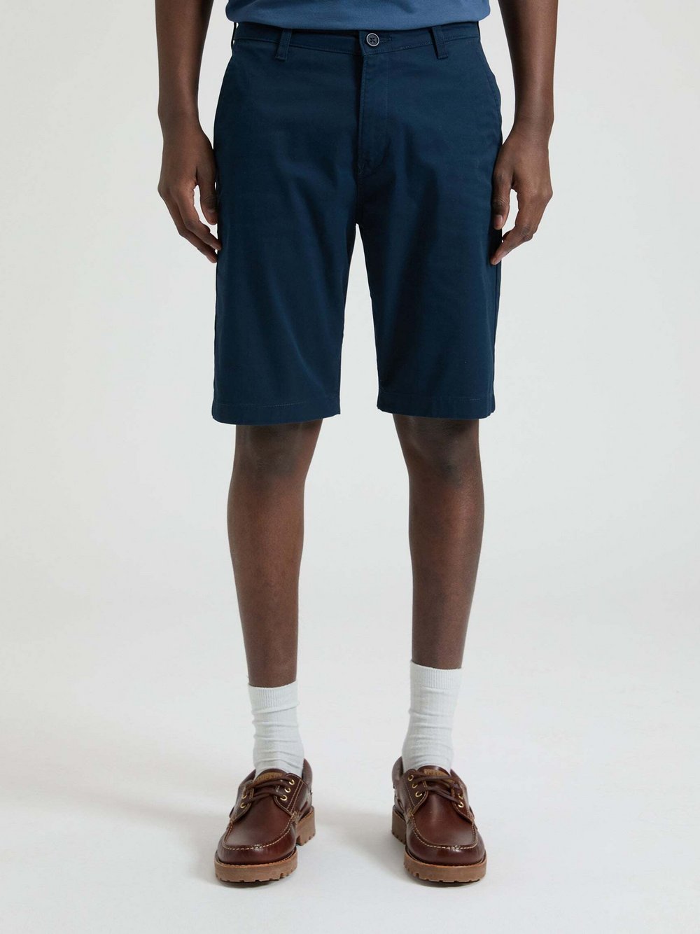 Lee Chinoshorts Herren Baumwolle blau, 33