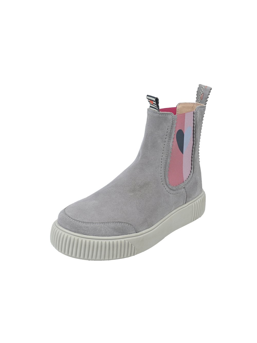 Thumbnail - Crickit Chelsea Boots Damen Leder grau, 39