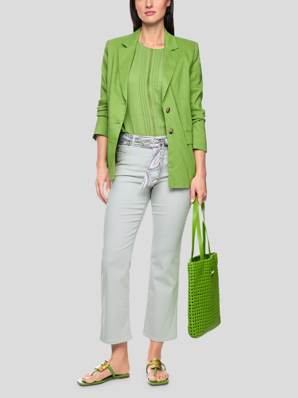 Thumbnail - Marc Cain Jeans Damen Baumwolle blau, 44