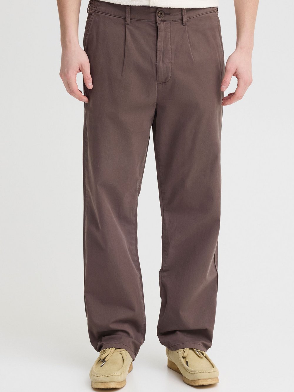 CASUAL FRIDAY Chinohose Herren Baumwolle braun, 36-32