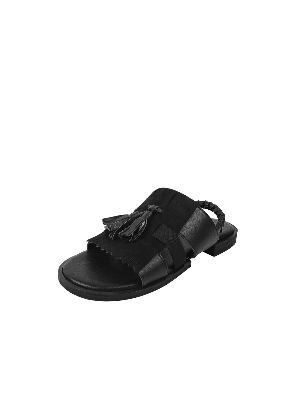 Crickit Sandale Damen Leder schwarz, 38